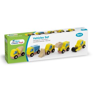 Construction vehicles set - 5 pieces